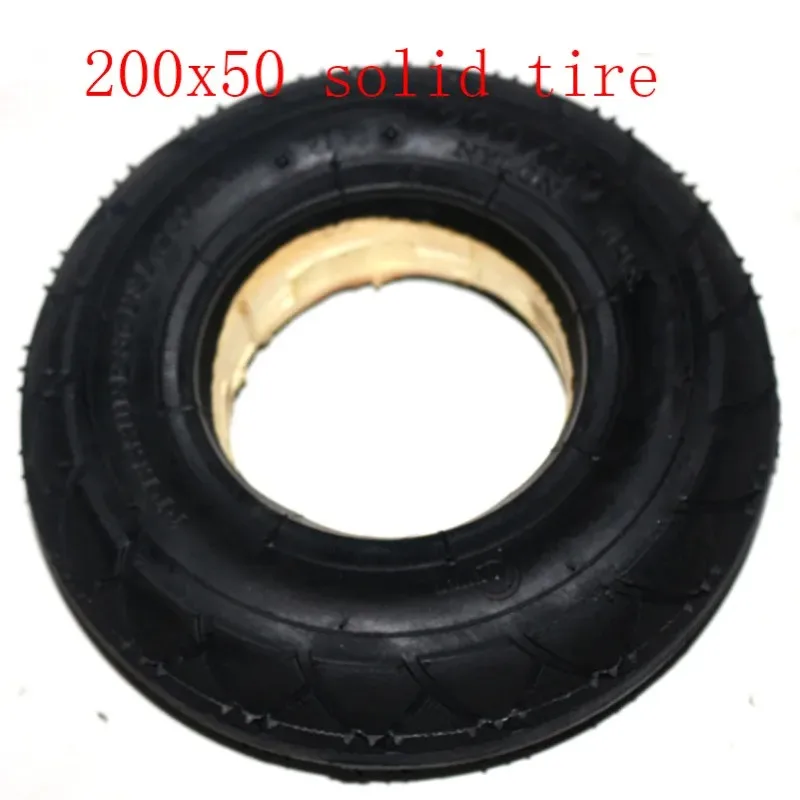 200 x 50 (8x2) solid tyre/ foam filled 200*50tyre for Mobility Scooter wheelchair tire  Razor E100 E125 E200  Vapo