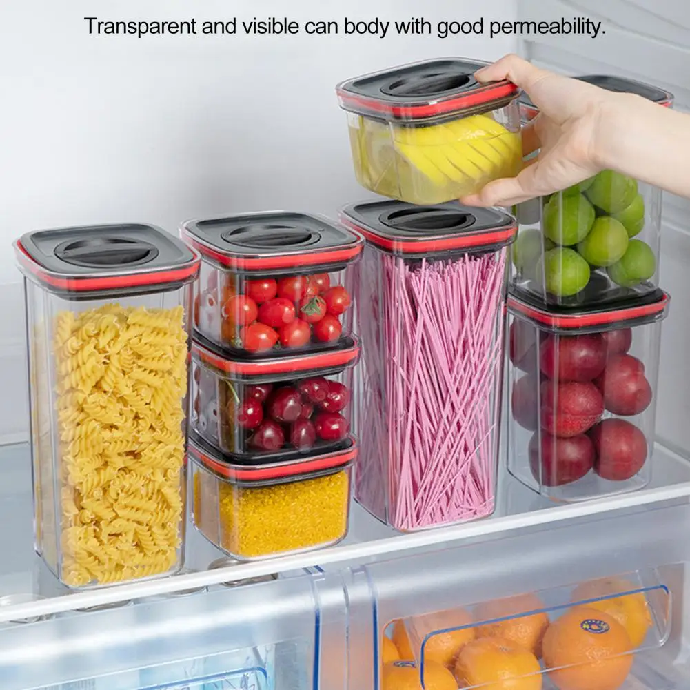 Sealed Food Container Kitchen Storage Box Capacity Transparent Airtight Cereal Storage Box Organize Kitchen with This Sealed