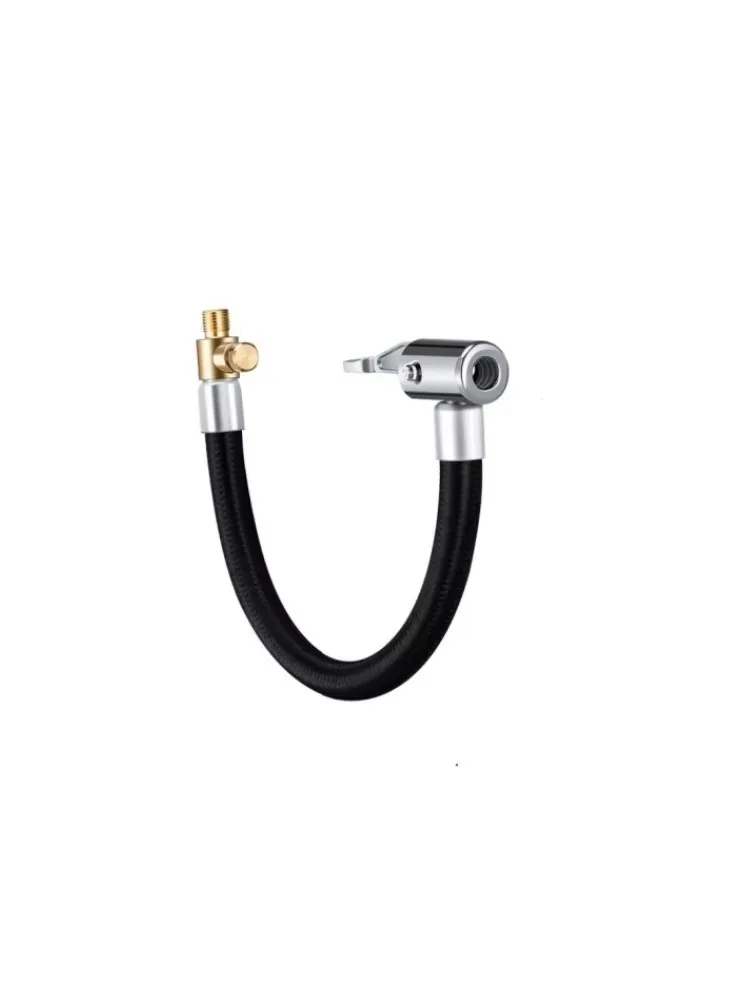 AliExpress NONE 20/40/60cm Inflatable Tube Hose Car Tire Air Inflator Adapter Connection Quick Inflation Chuck Locking Deflate Motorcycle Bike