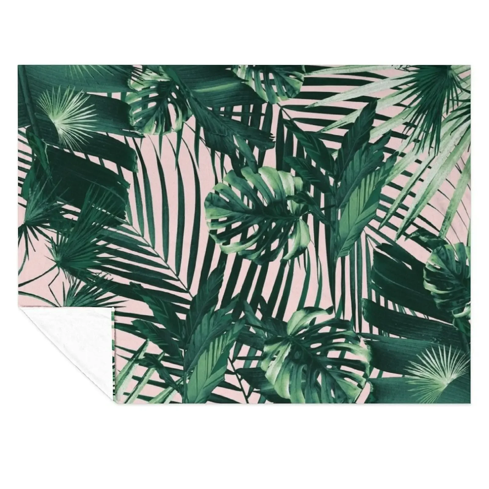 

Tropical Jungle Leaves Siesta #1 #tropical #decor #art Throw Blanket Luxury Stuffeds Decorative Beds Bed linens Blankets