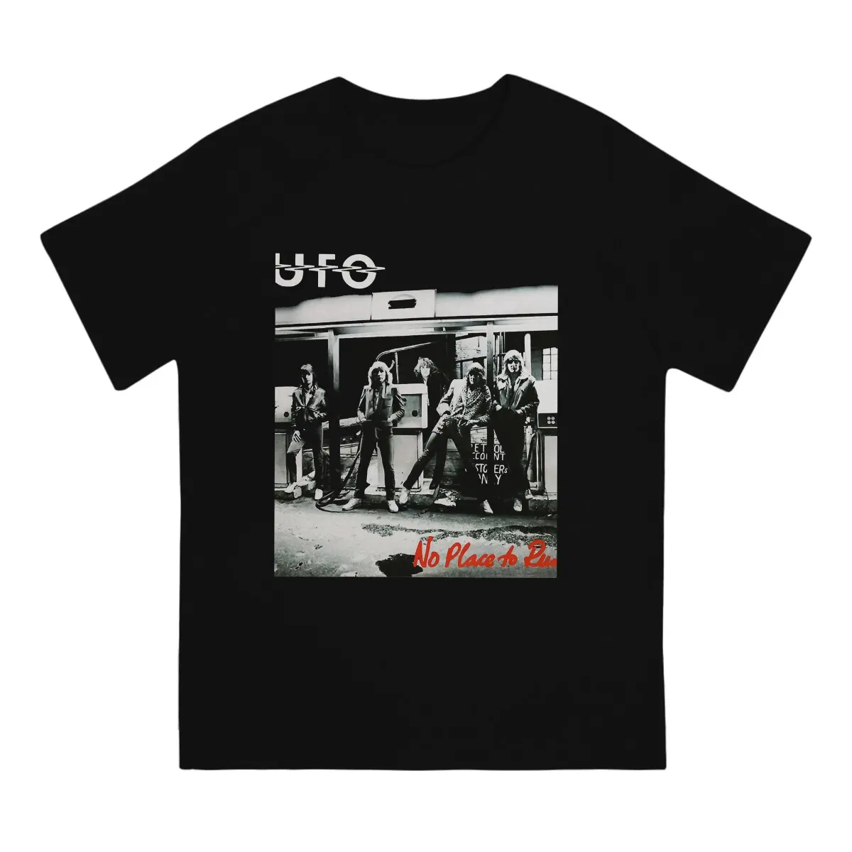 Trending UFO Hip Hop TShirt Ufo Band Casual T Shirt Hot Sale T-shirt For Adult