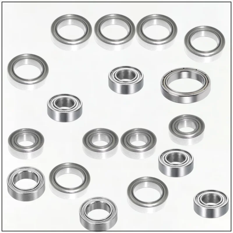 18pcs Sealed Bearing Kit for Arrma Granite Senton Big Rock 3S BLX 1/10 RC Car 6700 MR126 MR105 Upgrade
