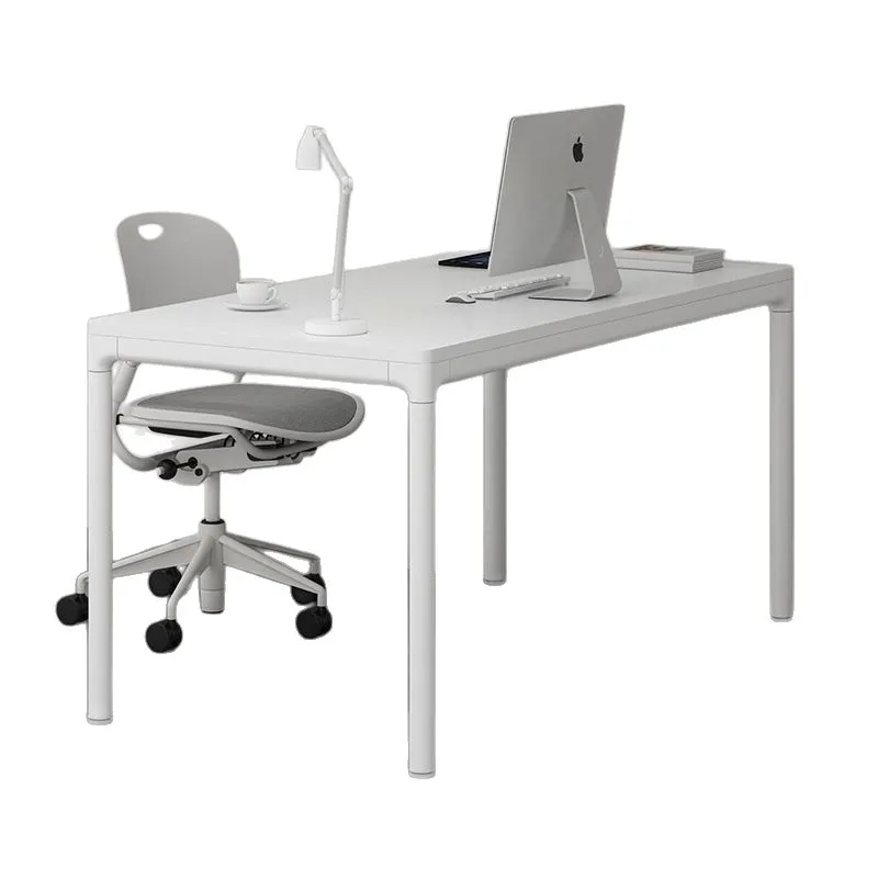 Thickened solid wood desk, Nordic light luxury, home bedroom, study computer desk
