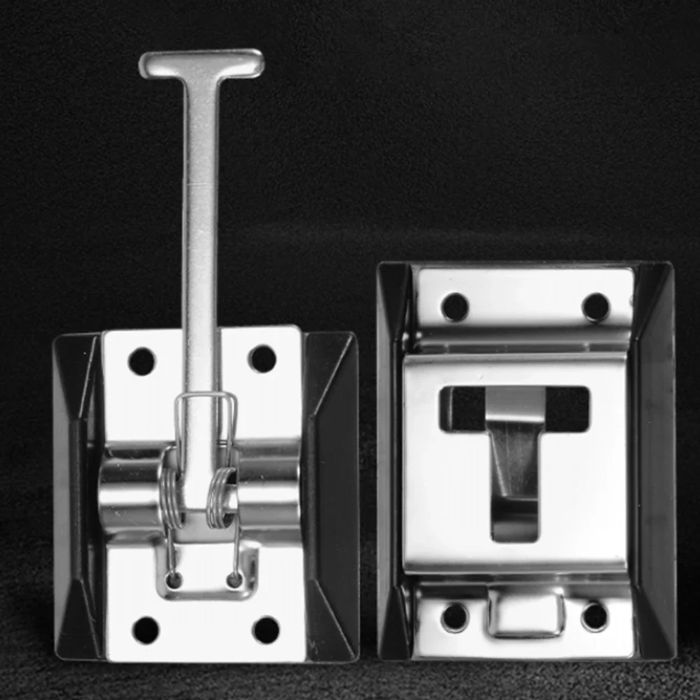 문짝 래치 캐치 플레이트 유지 래치, 다목적 사용, 오래 지속되는 내구성, 실용적인 문짝 유지 슬리브 및 컴팩트 디자인