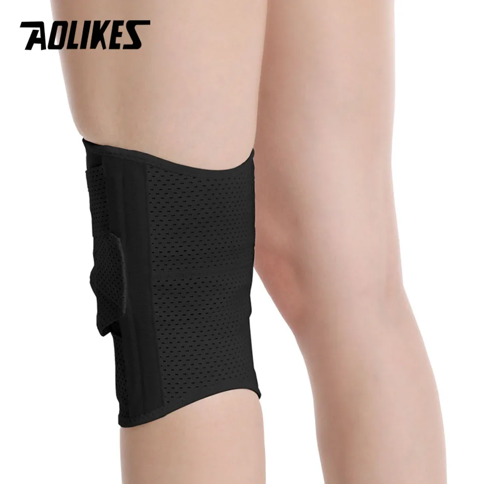 AOLIKES Knee Pads Support with Side Stabilizers for Men and Women Meniscal Tear Knee Pain ACL MCL Arthritis Injuries Recovery