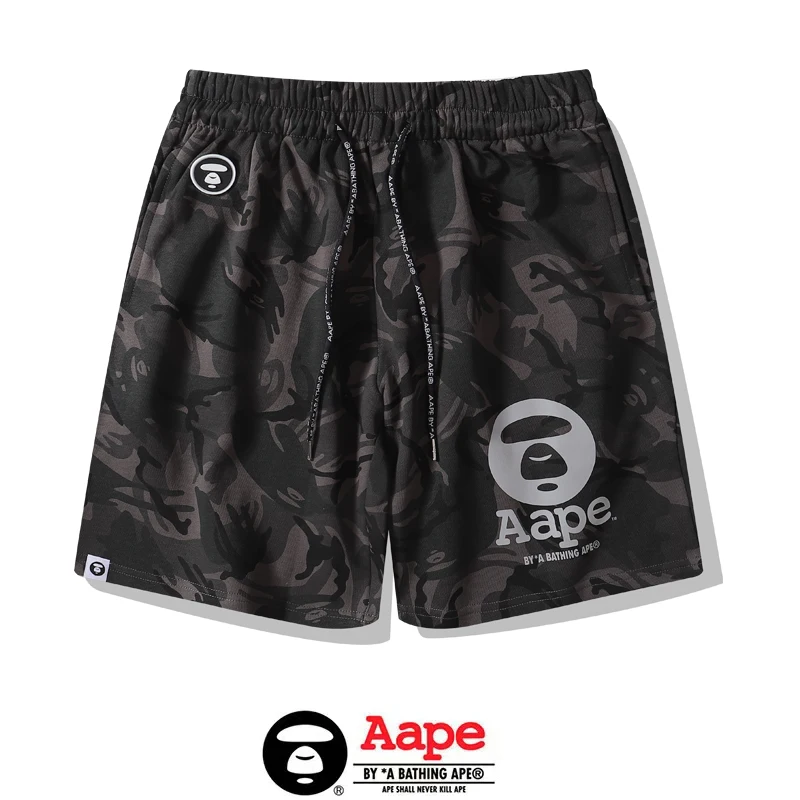 

Aape High quality beach fashion men's and women's casual can be worn over short quarter pants