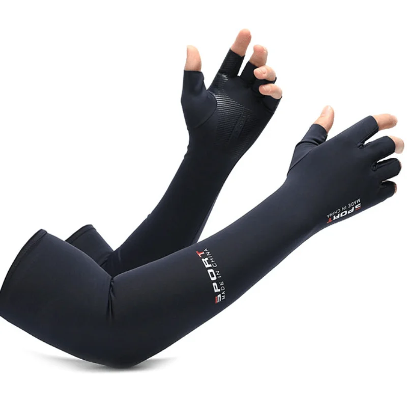 AliExpress NONE Cool Men Women Arm Sleeve Gloves Running Cycling Sleeves Fishing Bike Sport Protective Arm Warmers UV Protection Cover