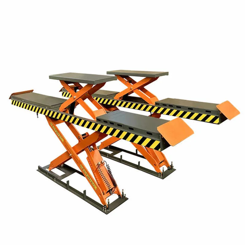 Car lift Mother-child type Kiso large shear lift Car car maintenance platform Lifting equipment