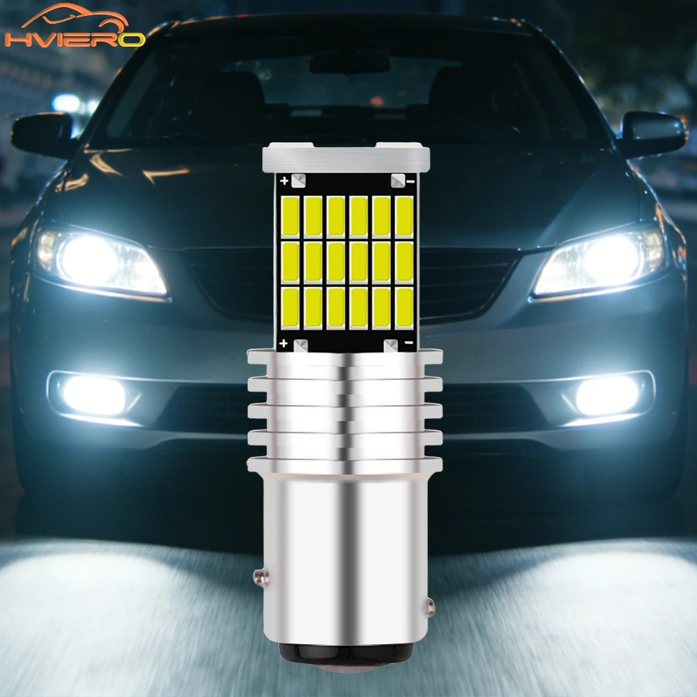 

1/2/4/10 шт. автомобильная задняя тормозная лампа заднего хода 1156 BA15S 1157 BAY15D 45SMD 4014 белая светодиодная лампа указателя поворота Canbus стояночные огни багажника