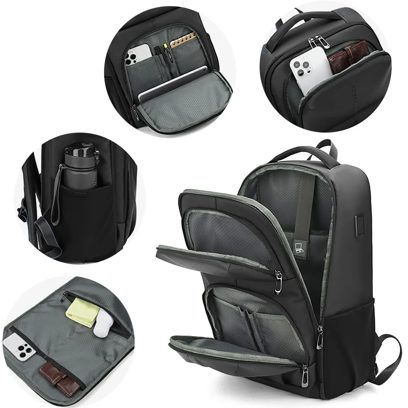 Large-Capacity Waterproof USB Charging Backpack Multi-Functional Travel Bag for Outdoor Fashionable Camera Drone Charging