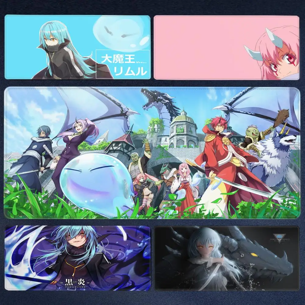 Anime That Time I Got Reincarnated As A Slime Mouse Pad Rimuru Shuna Shion Mousepad Computer Keyboard Pad Accessories Desk Mat