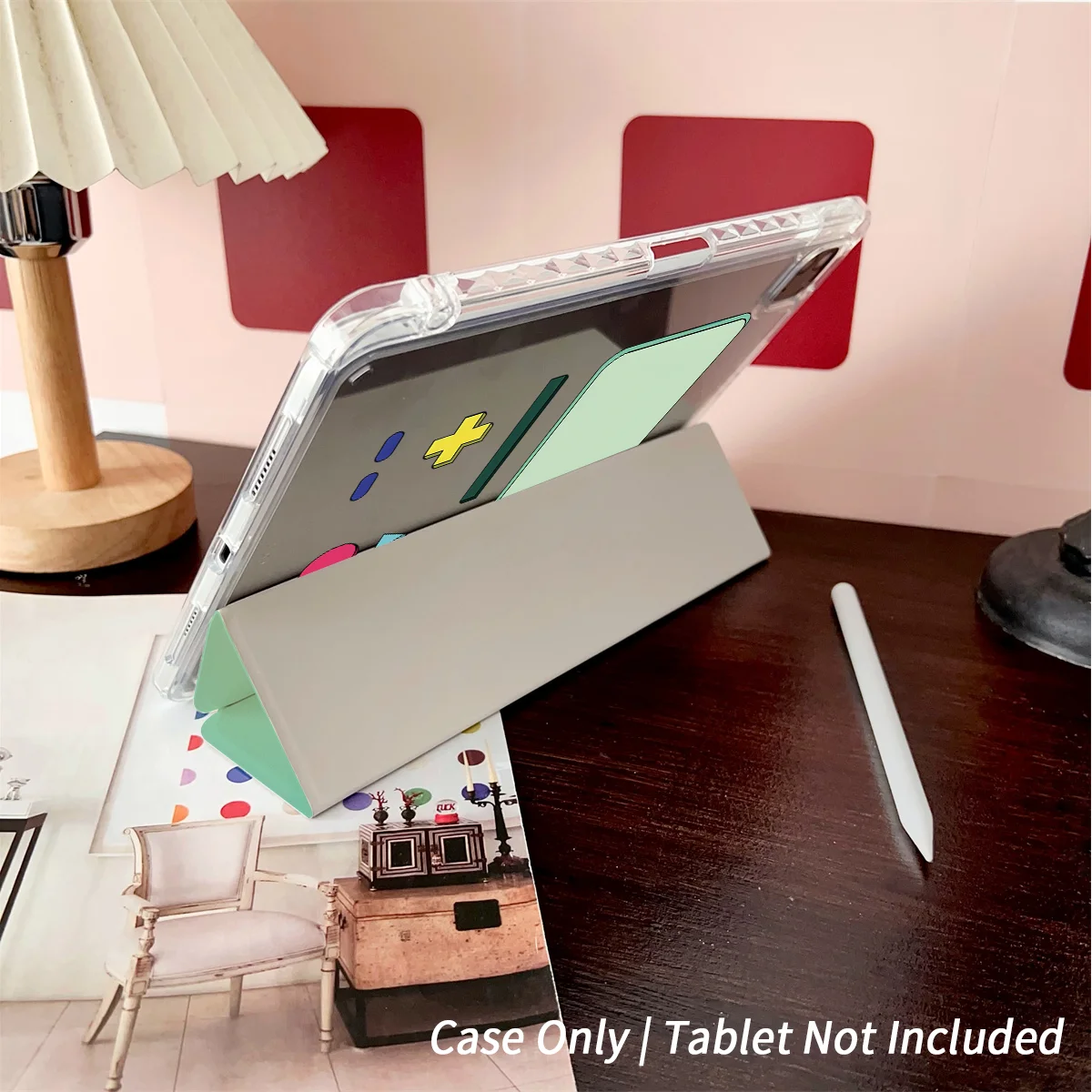 Slim Fit Premium TPU Tablet Cover, Shockproof Durable Lightweight Protective Case for iPad Samsung Huawei Honor Redmi Xiaomi