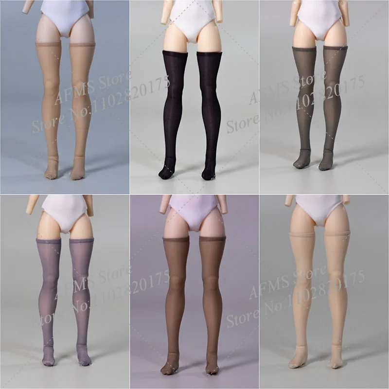 1/12 Scale Mobile Suit Girl Ultra Thin Thigh Stockings Clothes Accessory Fit 6Inch Women Soldier Action Figure Dolls