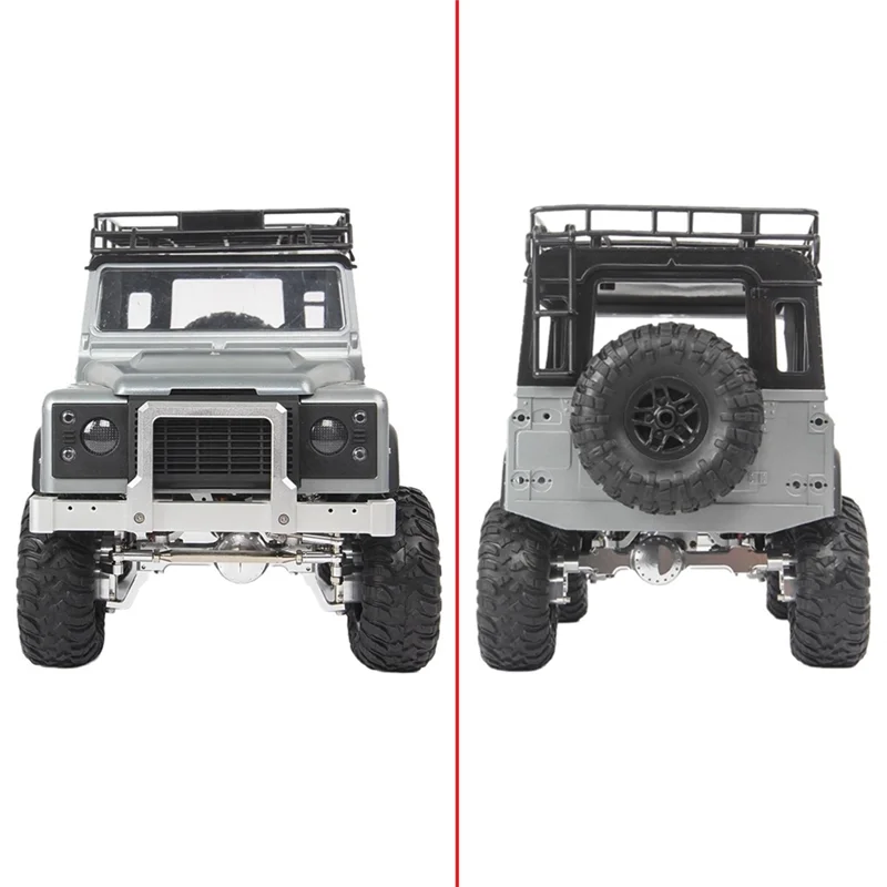 Eixo portal dianteiro e traseiro de metal completo CNC BAAA-MN99S para MN D90 D91 D99 D99S MN99S MN98 MN90 1/12 RC Car Upgrades Parts, 1