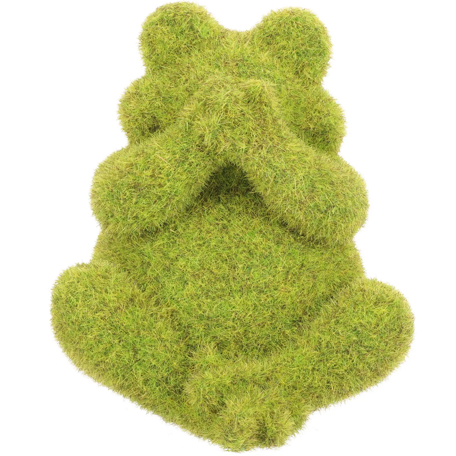 Realistic Frog Garden Statue Compact Design Stable Flat Bottom for Garden Yard Lawn Office Living Room Decoration