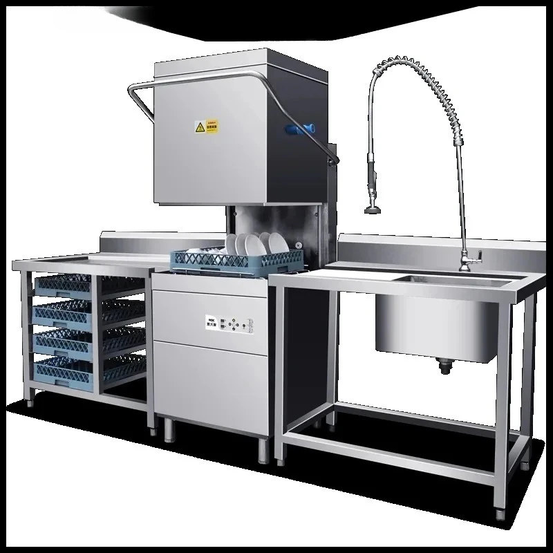 

CE Certified Smart High Capacity Automatic Commercial Hotel Tableware Cleaning Easy Operate Dishwasher Machine for Restaurants