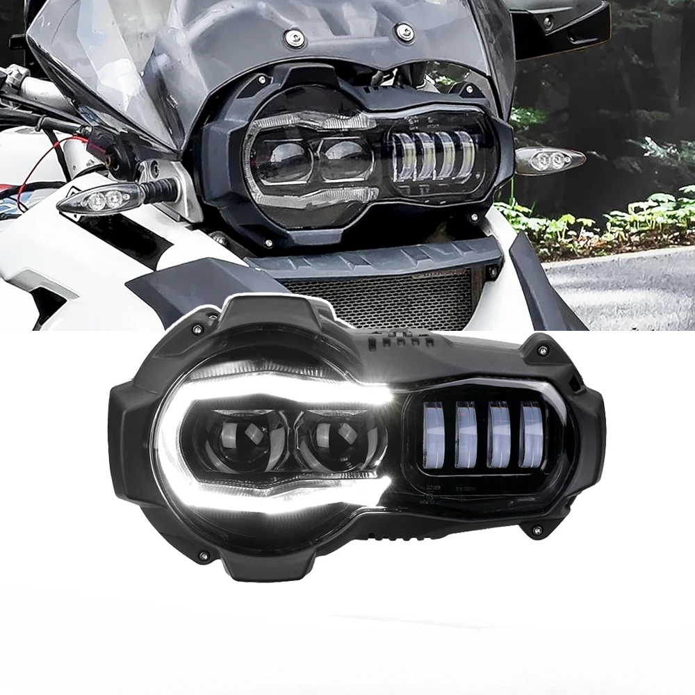 Lumière de sauna avant à LED pour moto, éclairage pour BMW Runder GS LC 110-2005 R under GS Adventure R 2012 GS Adv, 1200 W