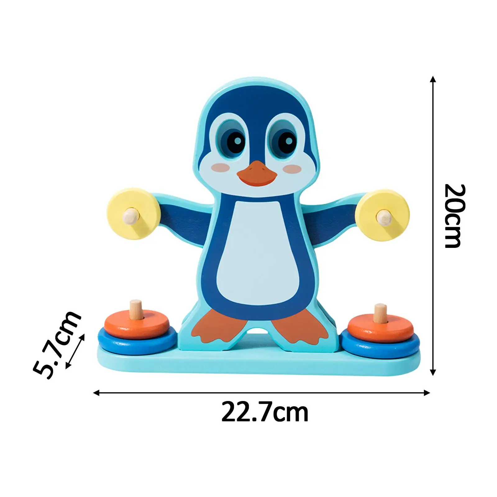 Penguin Balance Counting Game Math Scale Toy Weighing Scale Toy for Homeschool