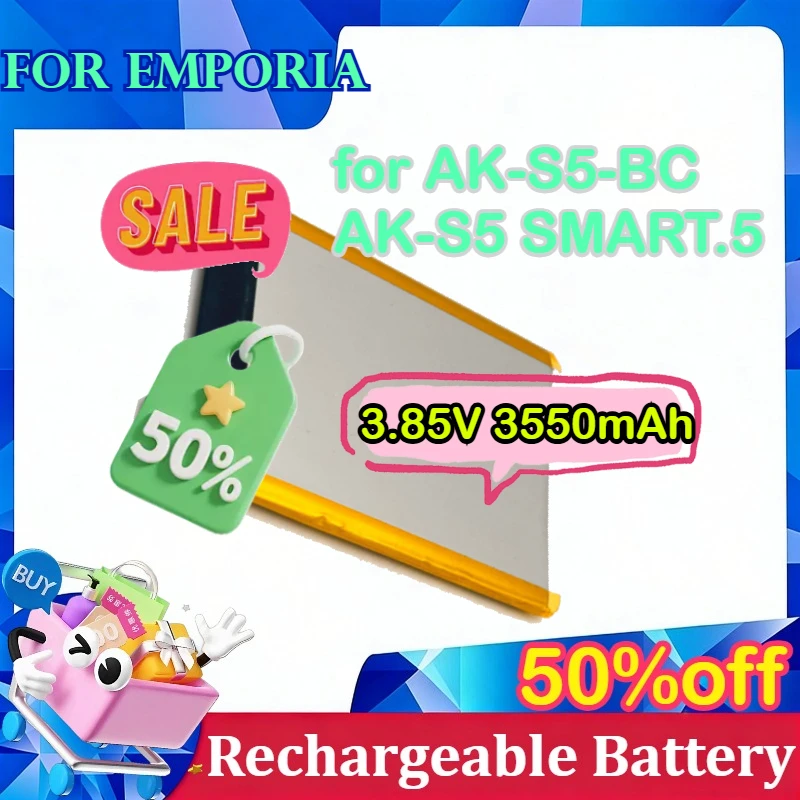 

For Emporia AK-S5-BC AK-S5 SMART.5 3.85V 3550mAh Mobile Phone Replacement Battery