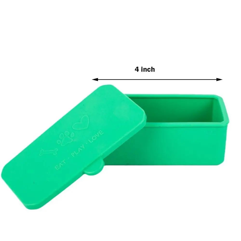 1/3pcs Silicone Food Distribution Box Red/Pink/Purple/Green/Orange/Blue 2/4 Inch Sauce Cups Lunch Box Containers Picnic