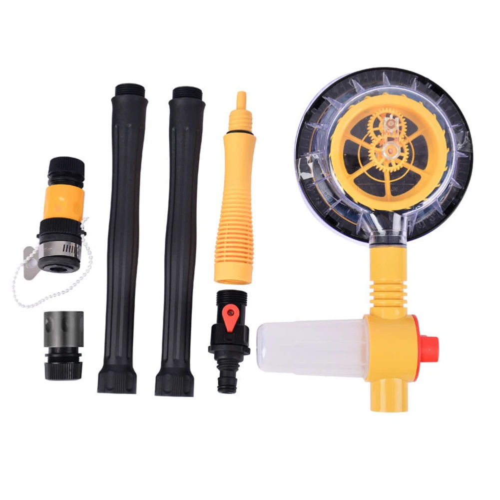 

360 Degree Rotating Cleaning Mop Patio Cleaner Automatic Car Wash Brush Car Cleaning Accessory Effective Dirt Removal