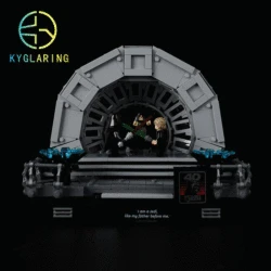 Kyglaring LED Light Kit For 75352 Emperor Throne Room Diorama Block Model (Not Included Building Blocks)