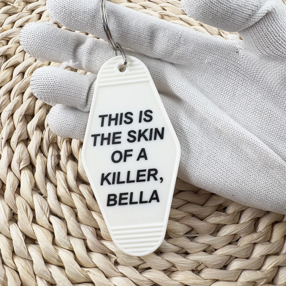 هذا هو جلد القاتل بيلا المفاتيح فيلم الشفق إدوارد خطوط مفتاح العلامة مصاص دماء كيرينغ المشجعين جمع شخصية Acc