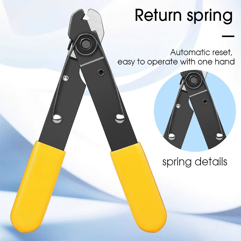 FO103-S Single-Port Fiber Optical Stripper Wire Strippers FTTH Tools Optical Fiber Stripping Pliers