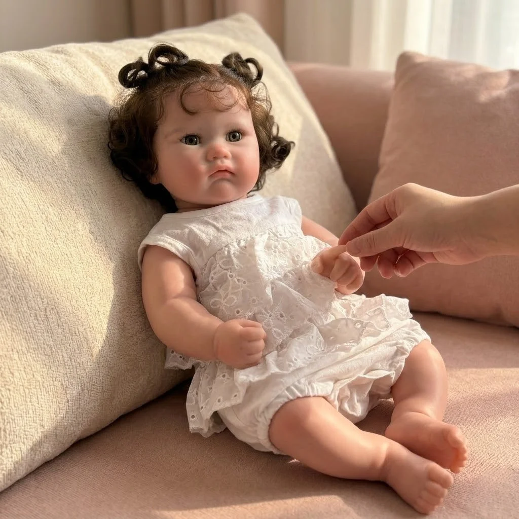 

Кукла-реборн OtardDolls 18 дюймов, милая девочка Шарлотта, водонепроницаемая анатомически точная силиконовая кукла, реалистичная моющаяся кукла для игр