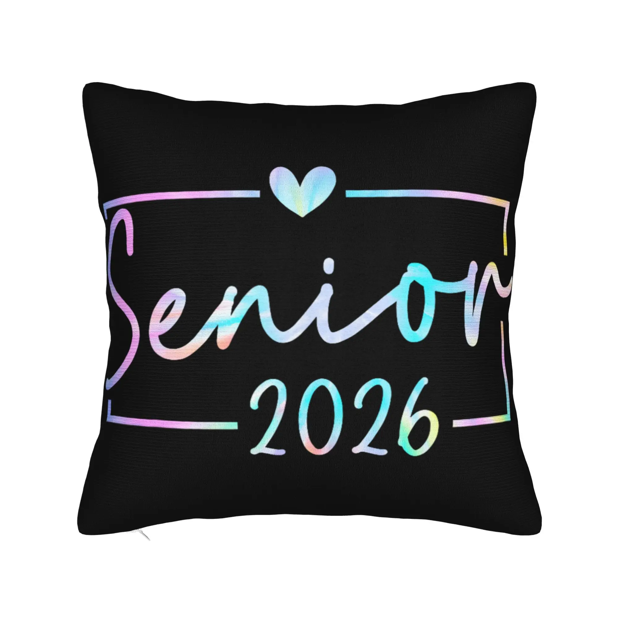 Decorative Pillow Cover Class of 2026 Senior Graduation Merch Home  Pillow Case Cover Zipper Multi Size
