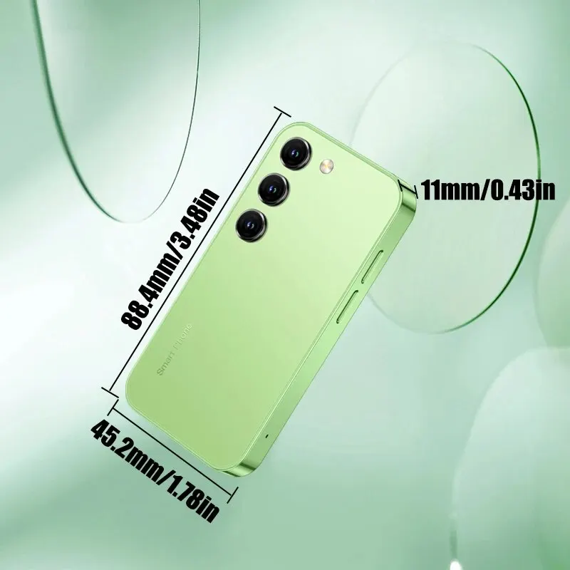 SOYES S26 초박형 스마트폰 2GB RAM 16GB ROM Android8.1 듀얼 SIM 대기 1000mAh 3G 네트워크 컴팩트 휴대전화