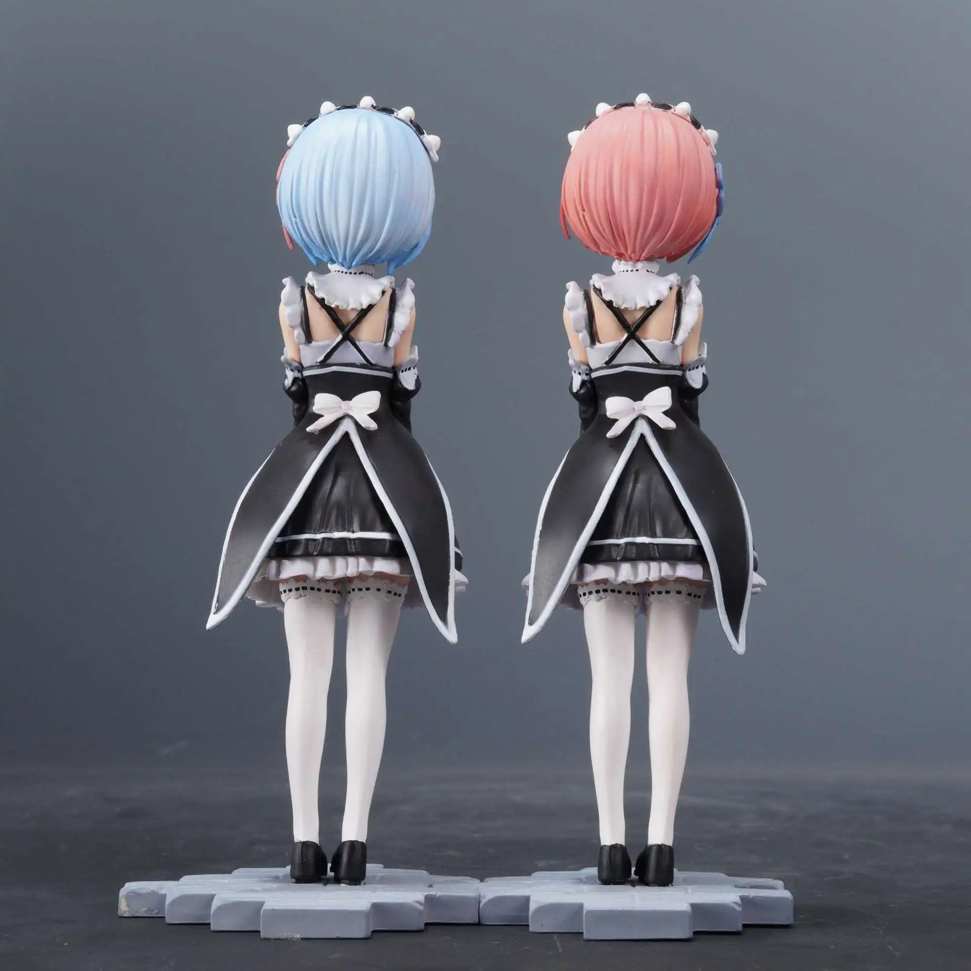 17 cm Kindheit Rem und Ram Maid Kleid Hübsches Mädchen Re: Zero Infinity Action Figur Modell Ornament Statue Dekoration Kinder Spielzeug Geschenk