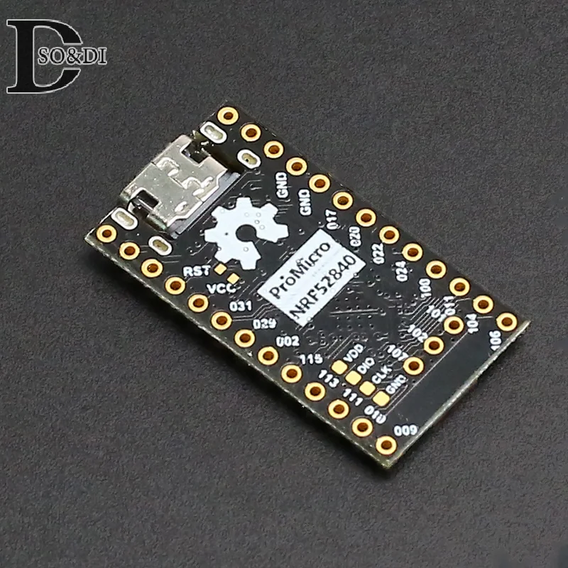 1Pcs Promicro NRF52840 Development Board Compatible With Nice Nano V2.0 Bluetooth-compatible Charging Management Pro Micro