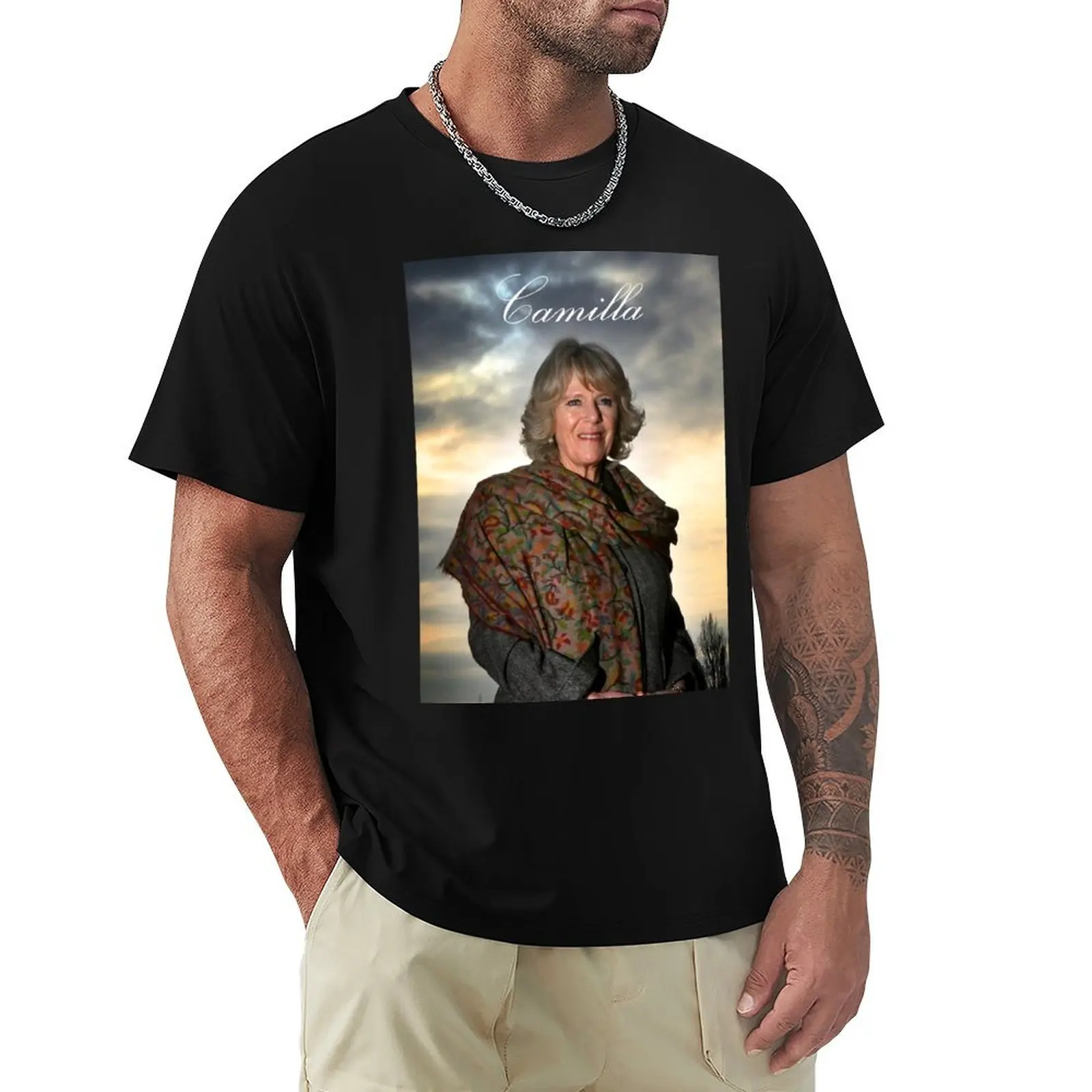 Stunning! HRH Camilla, Duchess of Cornwall T-Shirt Moisture Control Sports Tee