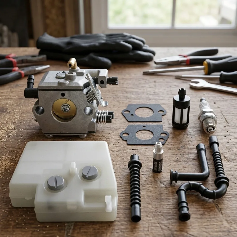 Carburetor Tuning Kit 11211200611 And WT-194WT-194-1 For 024 026 MS240 MS260 Chainsaws Garden Power Tool Accessories