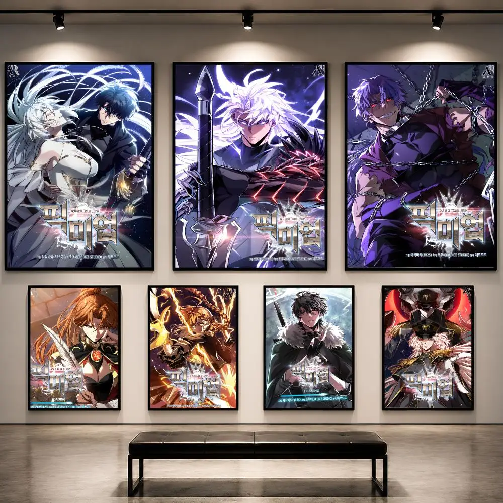 Manhwa Pick Me Up Infinite Gacha Poster Pop Wall Art PP Decorative Water-Resistant Print Apartment Dorm Office Room Decor Gift