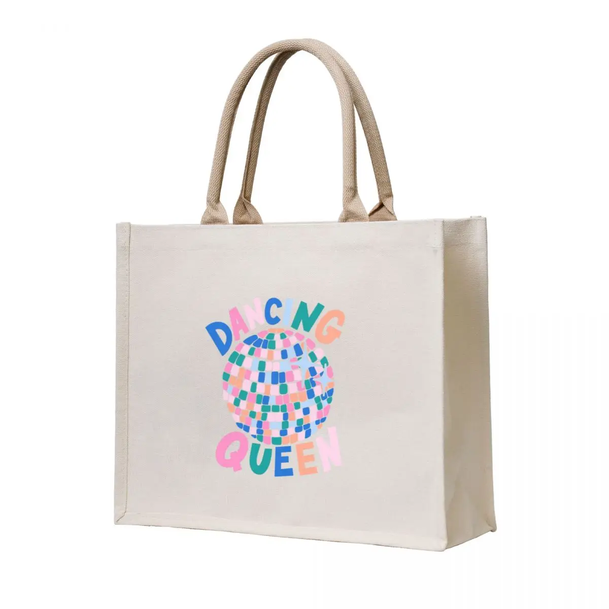 

Disco Ball Dancing Queen Tote Bag eco pack handbag Women's beach bags