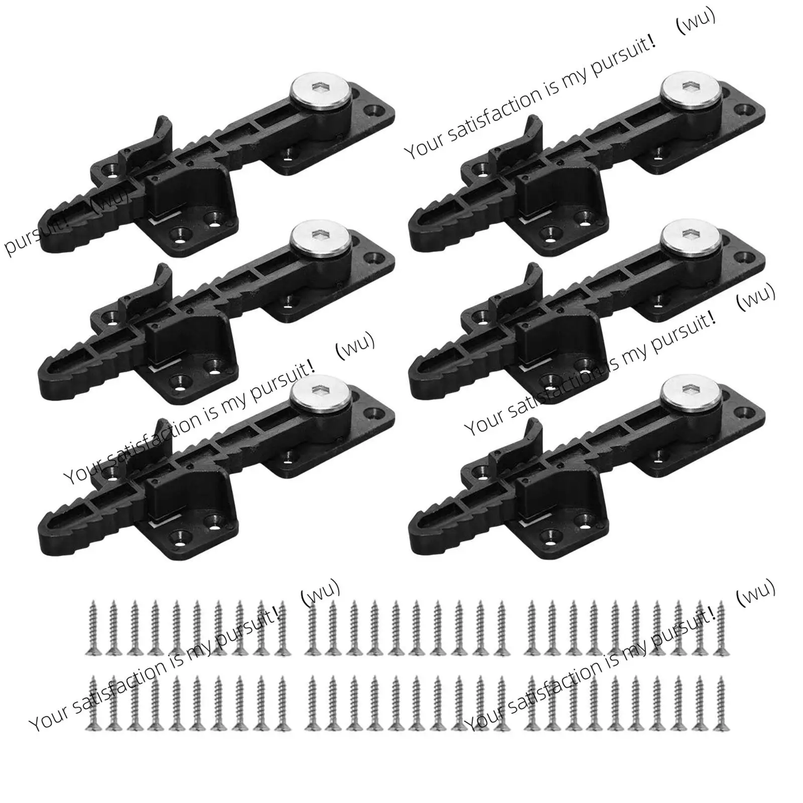 6x Sectional Couch Connector Parts Heavy Duty Bedroom Tool Versatile with 60 Screws Invisible Easy Installation Couch Brackets