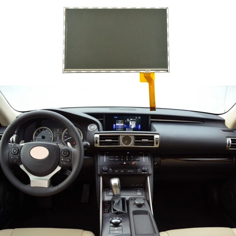 

Car Touch-Screen Digitizer Press Pad Glass Navigation GPS For LEXUS IS IS250 IS350 10-14