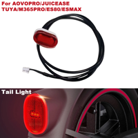 AOVOPRO/JUICEASE Electric Scooter Rear Tail Light FOR TUYA/M365PRO/365GO/ES80/ESMAX Fender Tail Light LED Safety Lights