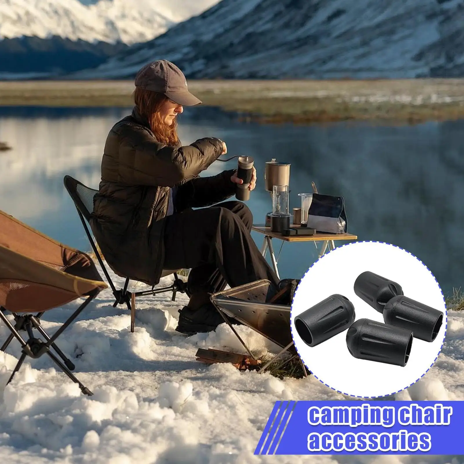 

4 шт., сверхмощный эластичный захват, амортизирующие ножки стула, противоскользящие защитные приспособления для ножек стула для ковров, дерева, на открытом воздухе