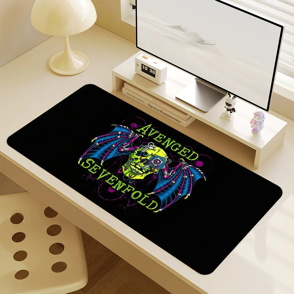Mouse Pad Band Metal MousePad Non-slip A-Avenged Lockedge Office Student Gaming Sevenfold Thickened Large Writing Pad Cushion
