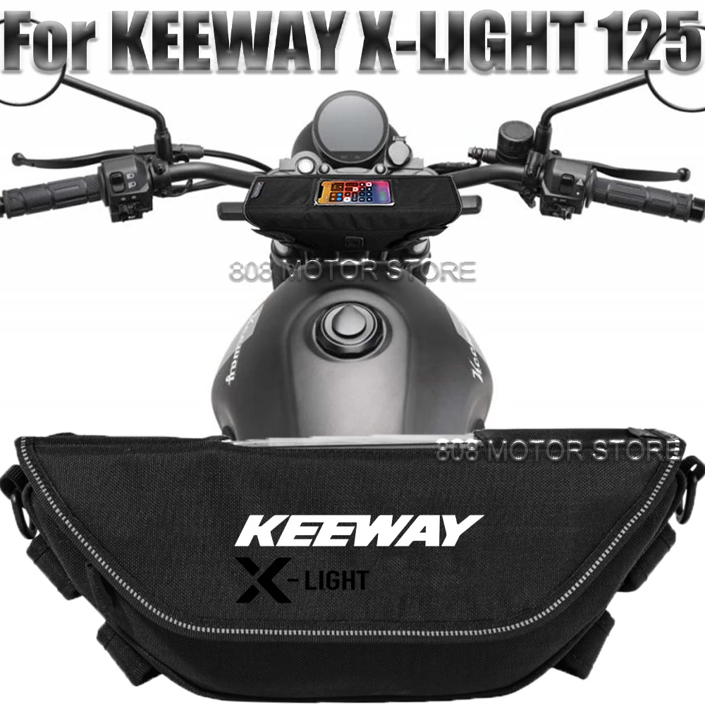 

For Keeway x-light 125 Motorcycle accessories tools bag Waterproof And Dustproof Convenient travel handlebar bag