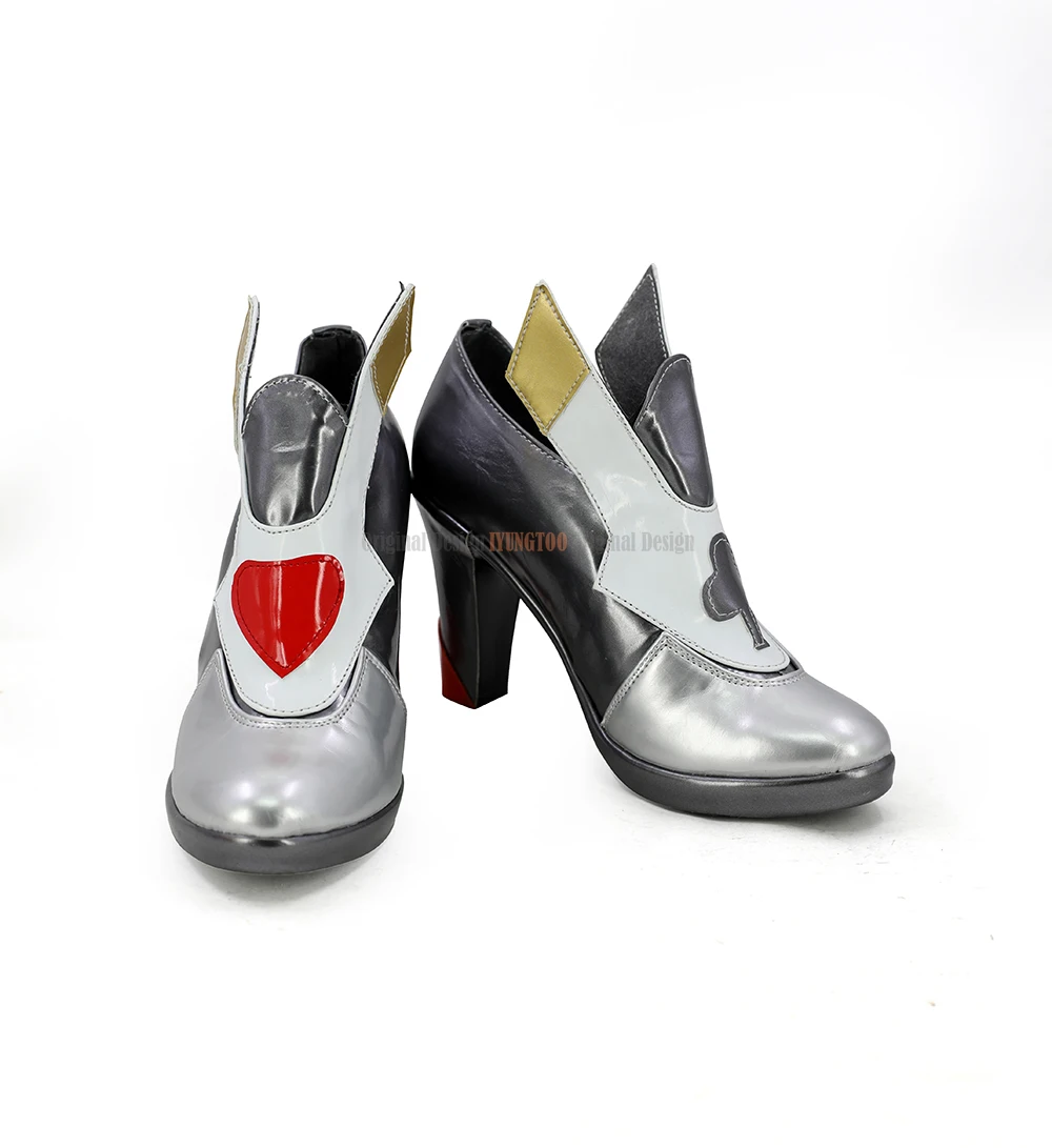 Symmetra Shoes Cosplay Hot Game OW Symmetra Satya Vaswani Cosplay Boots High Heel Shoes Custom Made Halloween Wear