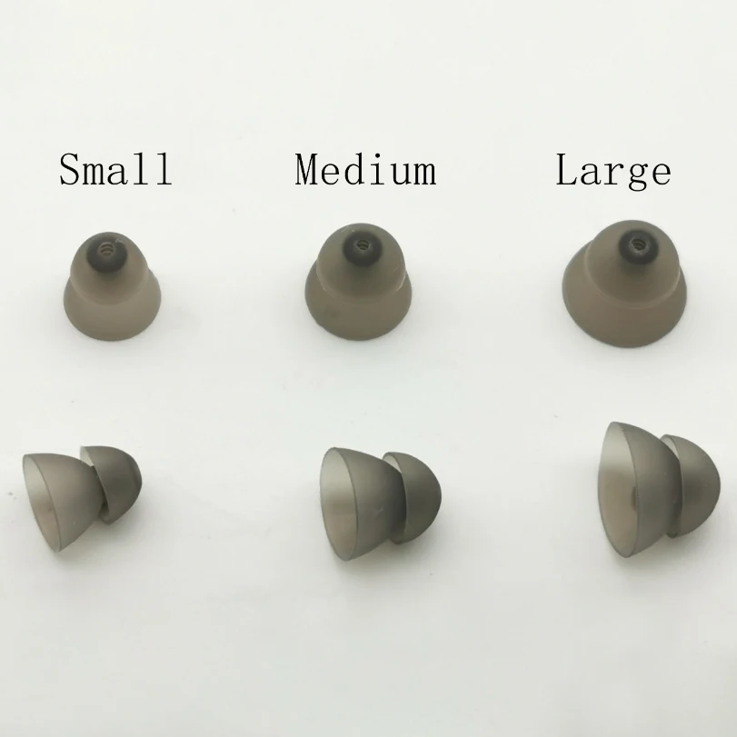 20 шт. портативные насадки для слуховых аппаратов, моющиеся, съемные, антистатические, мягкие силиконовые куполообразные насадки для слуховых аппаратов, аксессуары для слуховых аппаратов S/M/L