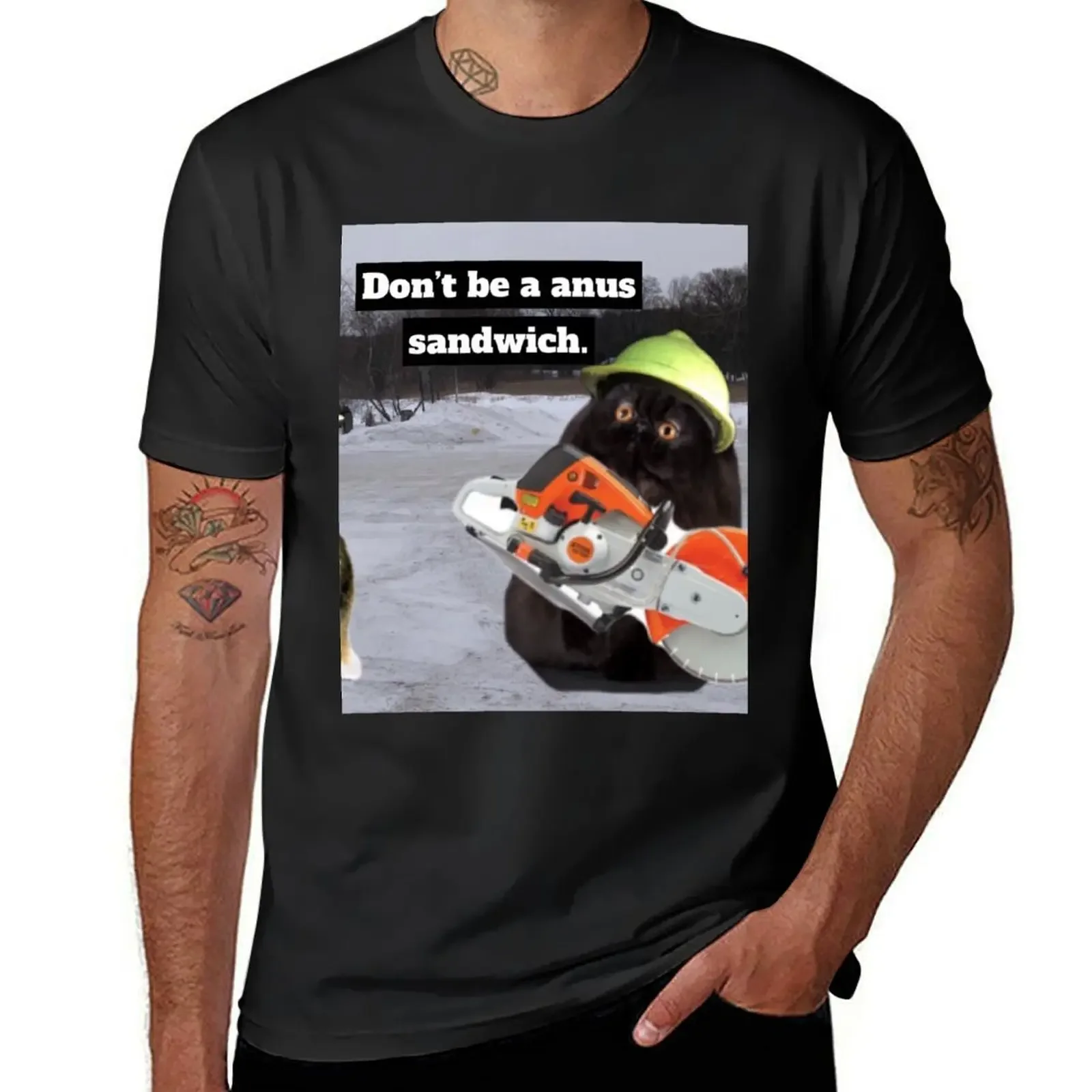 

An*s S*ndwich T-Shirt rapper graphic tees Blouse customs design your own anime figures Men's t shirts