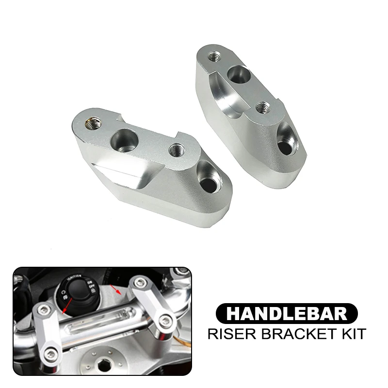 Fit For BMW R1200RS R1250RS Handlebar Riser Bracket Kit R 1200RS R 1250RS R1200 RS R1250 RS 2015-2023 2022 2021 2020 Motorcycle