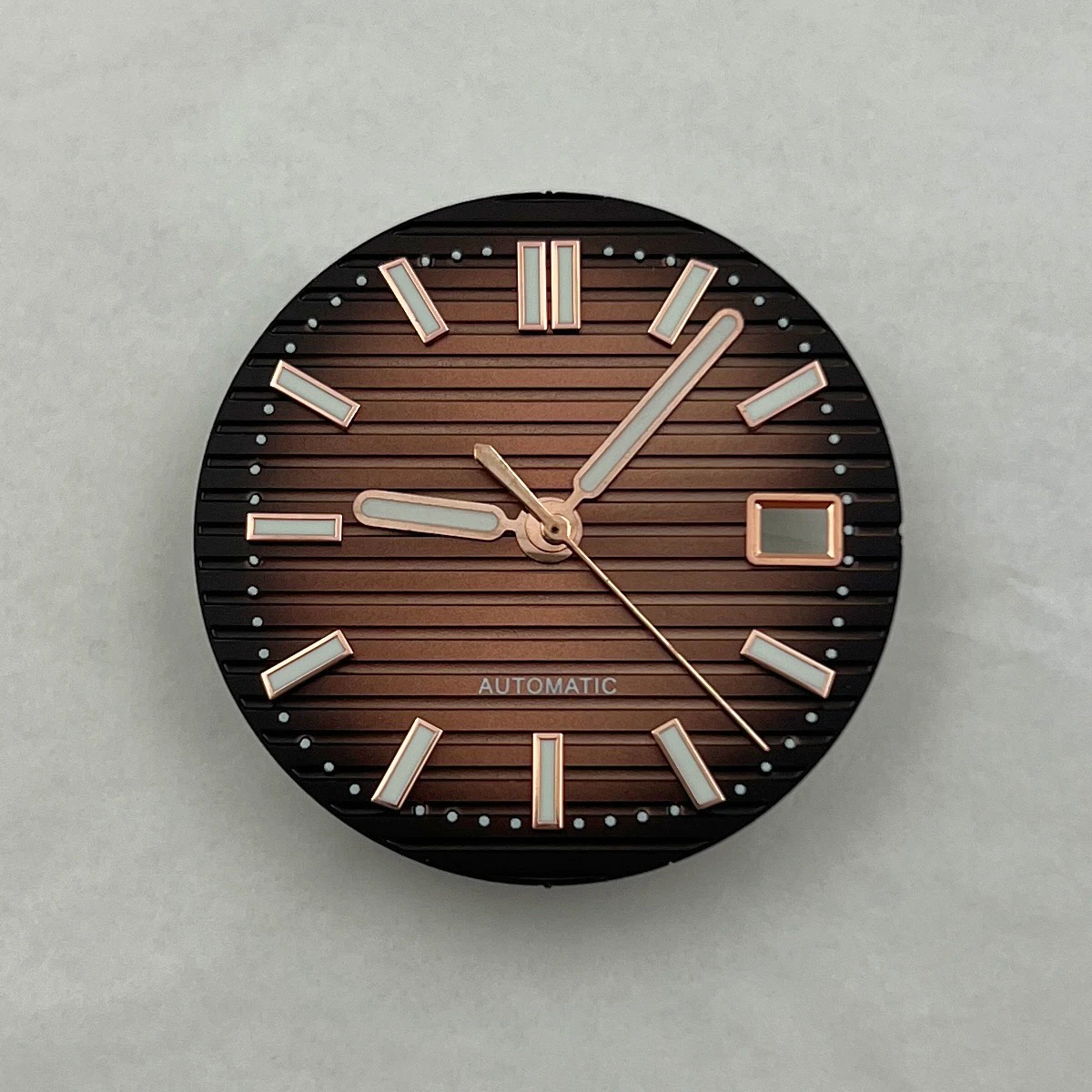 NH35 dial, 30.5mm dial+hands combination, suitable for the Nautilus of NH35 movement