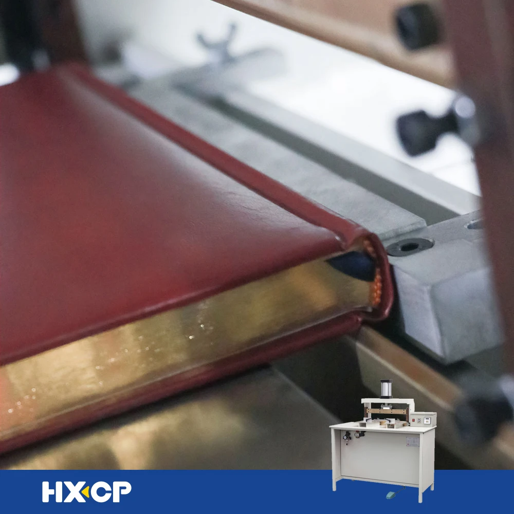HX480N Semi-Auto Hardcover Grooving And Pressing Machine High-Precision Bookbinding Production Equipment for Binding