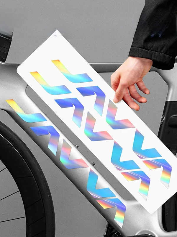 Adesivo de Decalque para Bicicleta de Estrada, Decalque de Tubo de Quadro com Mudança de Cor para JAVA Jiawo SUPREMA Terminat...